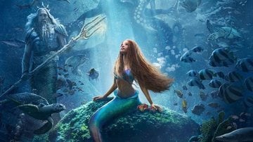 O filme é estrelado pela cantora e atriz Halle Bailey, que interpreta Ariel. - Imagem: Reprodução