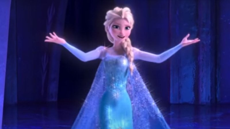 Princesa Elsa em Frozen - Foto: Reprodução/YouTube