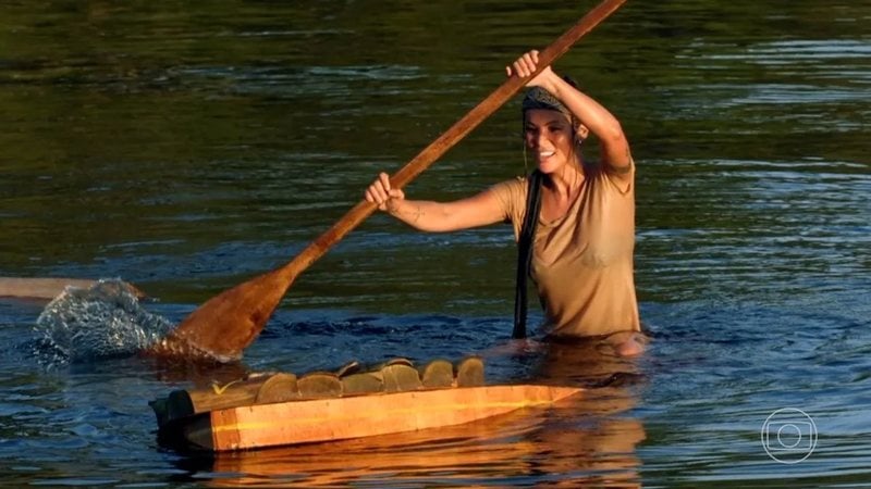 Carol Nakamura é a única famosa na semifinal - Foto: Reprodução/TV Globo