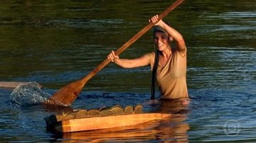 Carol Nakamura é a única famosa na semifinal - Foto: Reprodução/TV Globo