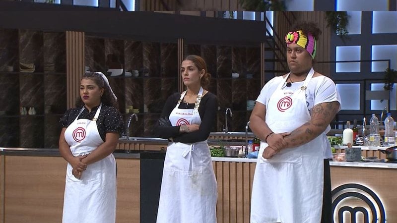 Dielen foi a eliminada da vez do MasterChef - Foto: Reprodução/Band