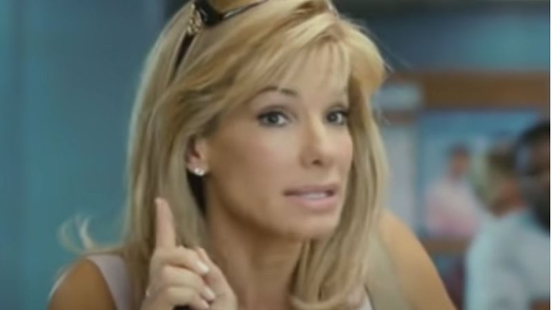 Sandra Bullock em "um Sonho Possível" - Foto: Reprodução/YouTube