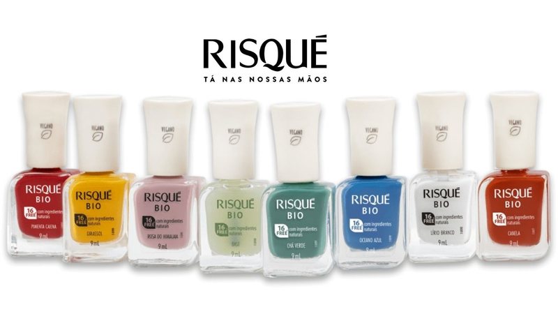 Essa nova coleção de esmaltes Risqué é excelente e cheia de personalidade. - (Imagem: Reprodução / Divulgação)