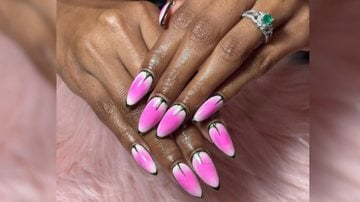 Essa nail art incrível pode deixar as suas unhas impecáveis! - (Reprodução / Instagram)