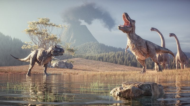 De acordo com a pesquisa, o dinossauro encontrado vivia em Araraquara. - Imagem: Orla/iStock