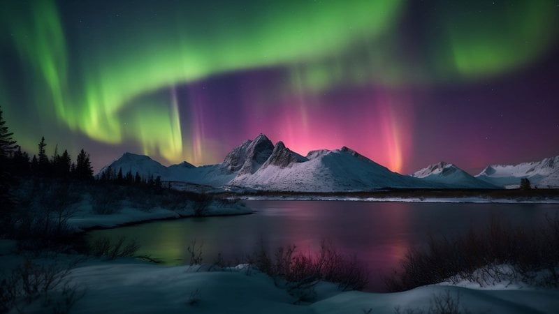 Os países em que a aurora boreal pode ser vista. - Wirestock / istock