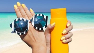 Saiba como deixar as suas unhas a cara de um dia de praia. - NinaMalyna/ iStock