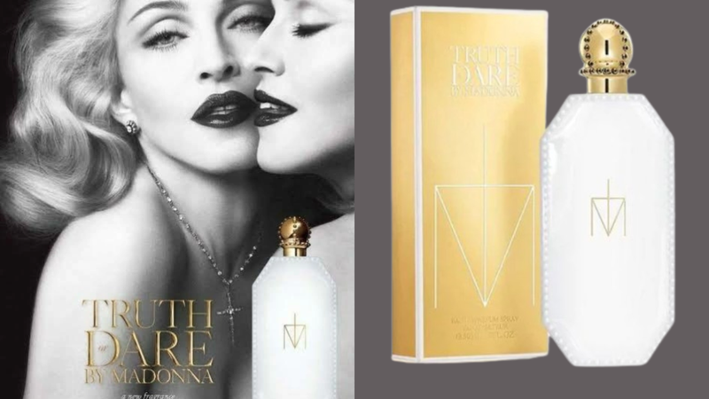 Veja mais sobre o perfume Truth or Dare, da cantora Madonna. - Reprodução / Divulgação