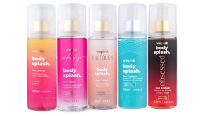 O body splash mais cheiroso da WePink que você precisa conhecer. - Reprodução / Divulgação