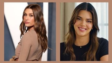 Os cabelos mudam de tendência toda hora e estamos aqui para manter você a par de tudo. - reprodução/ Pinterest/ Hailey Bieber/ Kendall Jenner