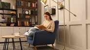 Com as dicas certas o seu espaço de leitura em casa pode ficar ainda mais aconchegante. - Liudmila Chernetska / istock