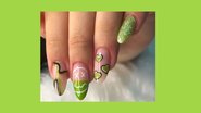 Com esse verde as combinações infinitas. - reprodução/ Yas nails