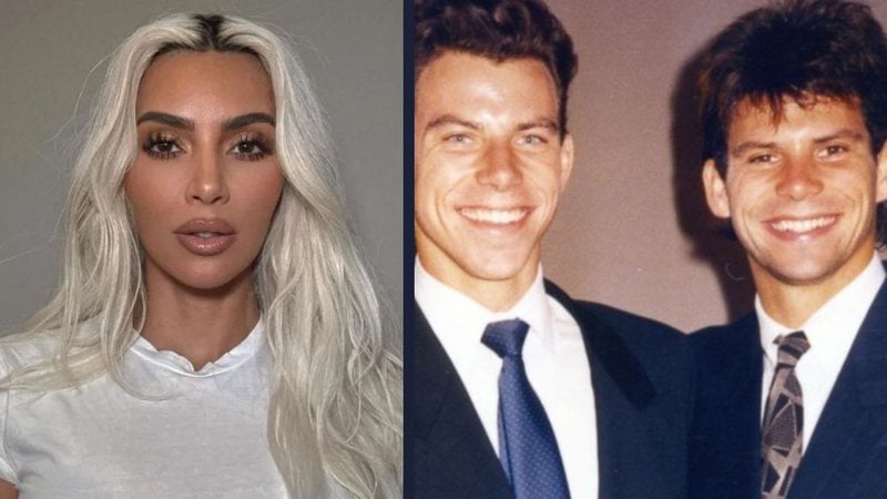 Entenda porque Kim Kardashian apoia o fim da pena dos irmãos Menendez. - reprodução/ divulgação