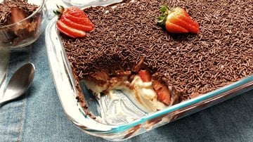 Esse doce mescla frutas e chocolate, proporcionando um sabor incrível. - (Reprodução / Divulgação)