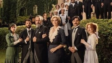 Pôster de "A Promessa", novela que mostra uma jornada de vingança e paixão. - Reprodução/AdoroCinema