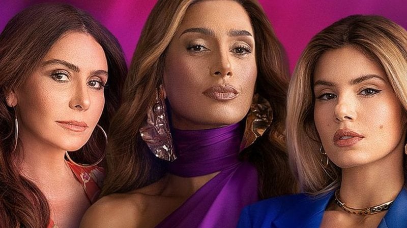 Camila Queiroz, Camila Pitanga e Giovanna Antonelli dividem o protagonismo da produção. - Reprodução