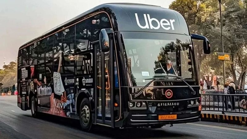 O Uber Bus promete auxiliar no cotidiano dos brasileiros. - (Reprodução / Divulgação)