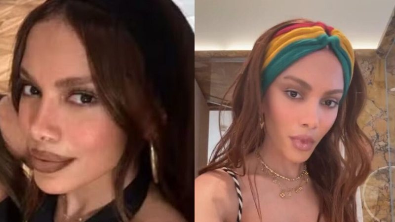 A cantora Anitta pegou seus fãs de surpresa ao surgir com rosto completamente diferente. - Reprodução / Instagram
