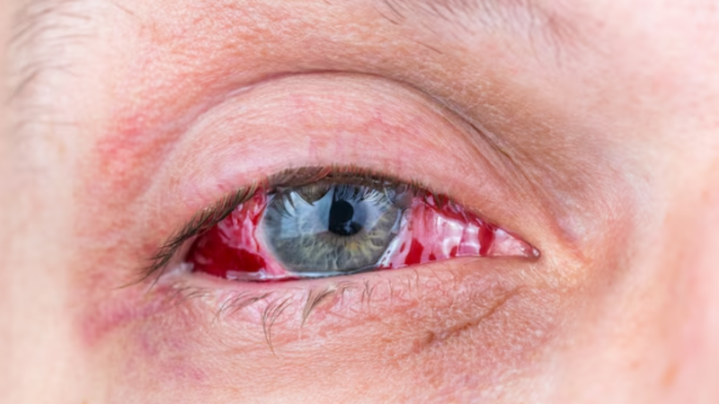 O derrame ocular pode ser assustador, contudo, não necessariamente é motivo de preocupação. - Reprodução / Freepik