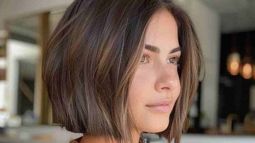 O airbob chega como mais um estilo de cabelo que pode valorizar distintas texturas de fios. - Reprodução / Pinterest