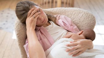 Muitas mulheres podem sentir tristeza pós-parto e é necessário ficar de olho. - Reprodução / Freepik