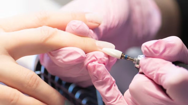 alongamento de unhas