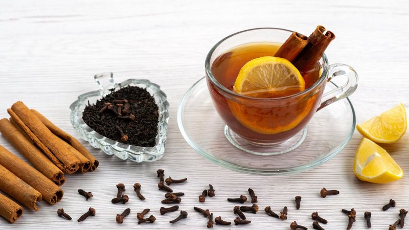 Chá de cravo-da-índia