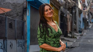 A atriz Dira Paes como Lígia Maria das Graças.