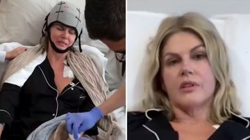 Val Marchiori fazendo quimioterapia