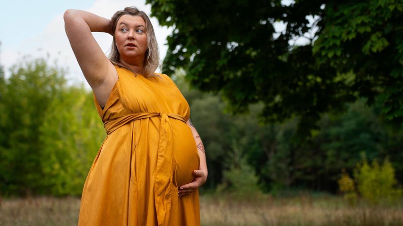 mulher grávida aos 40