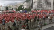 Público do Carnaval Fan Fest reunido.