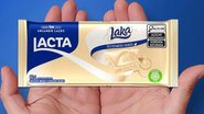 Embalagem de chocolate branco Laka.