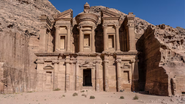 Petra, monumento situado na Jordânia.