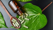 Remédio a base de ingredientes naturais.