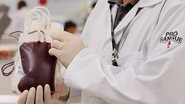 Campanha de doação de sangue na Fundação Pró-Sangue do Hemocentro de São Paulo
