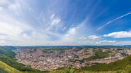 Poços de Caldas vista de cima.