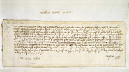 carta antiga