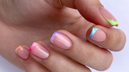 unhas coloridas