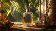perfume com embalagem inspirada na cultura árabe.
