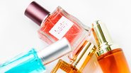 perfumes decant empilhados