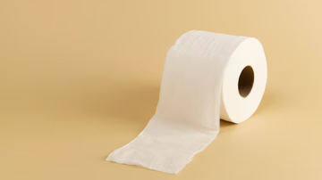 rolo de papel higiênico