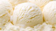 bolas de sorvete em close up