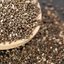 pote com sementes de chia dentro