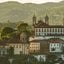 cidade de ouro preto vista de cima.