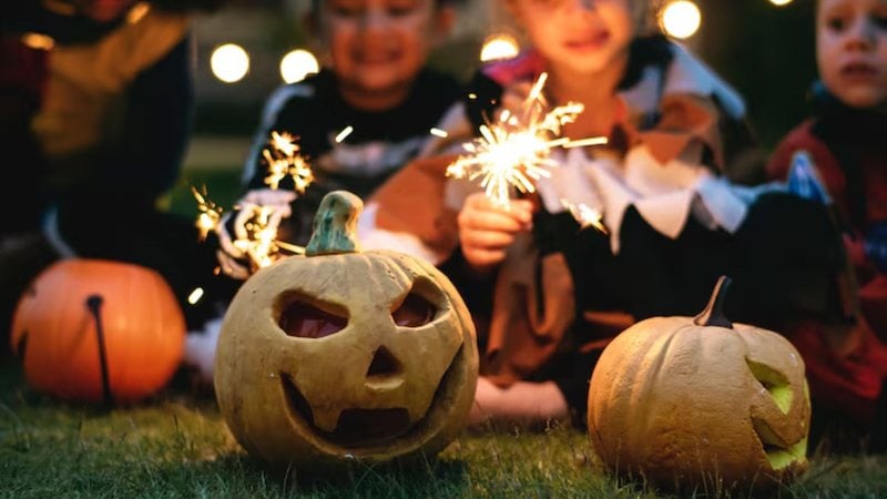 festa de halloween.
