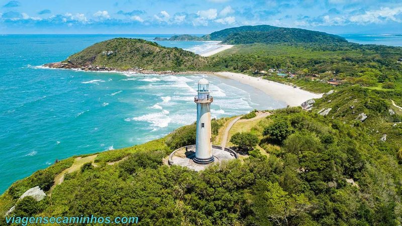 ilha do mel vista de cima.