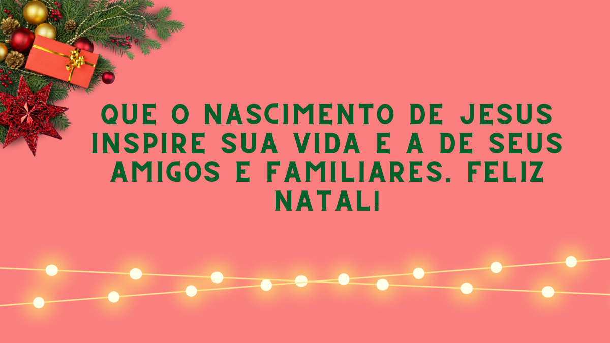 frases de natal para clientes cristãos