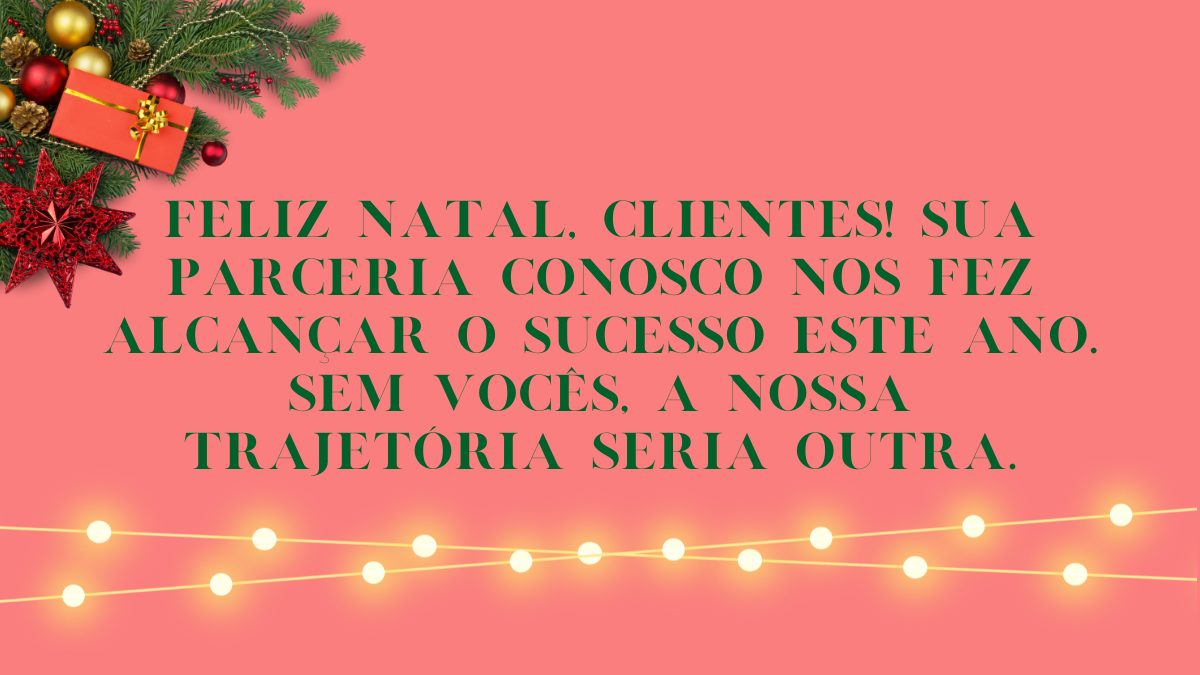 frases de natal para parceiros