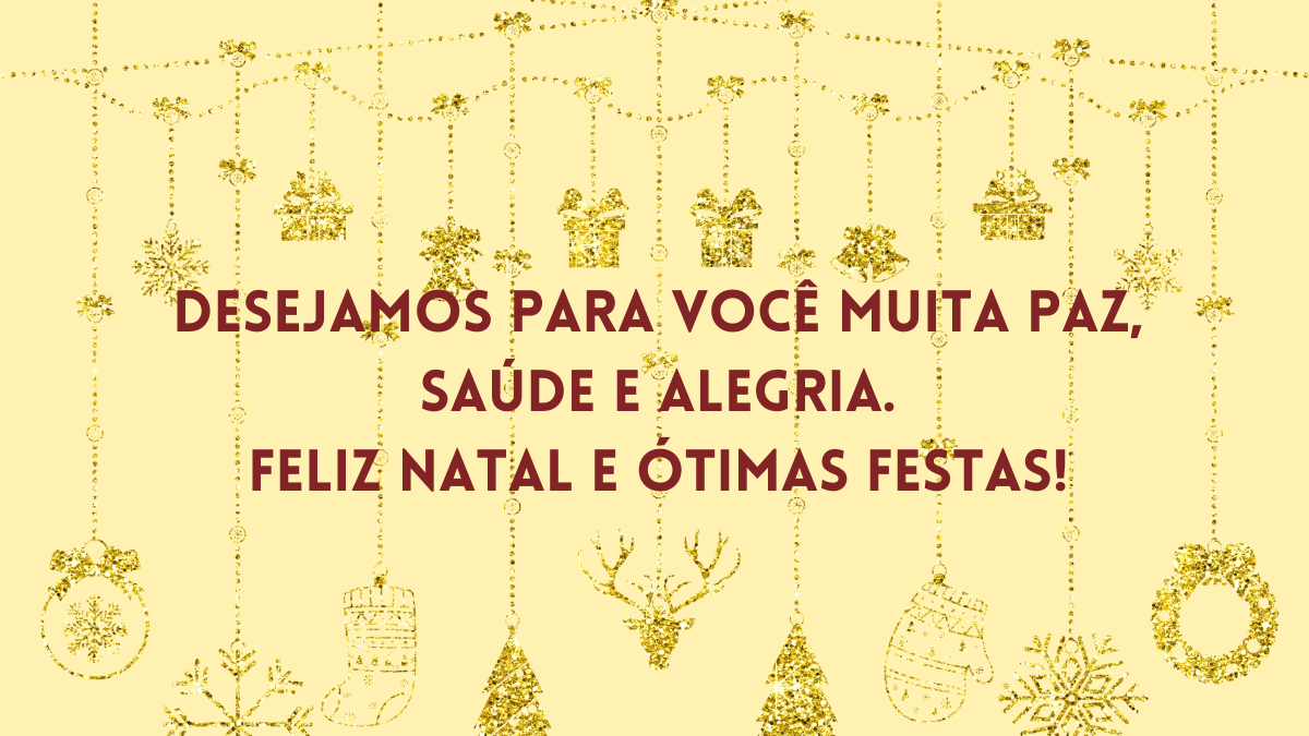 Frases de Natal para clientes