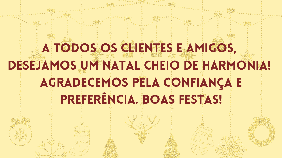 frase de natal para clientes e amigos